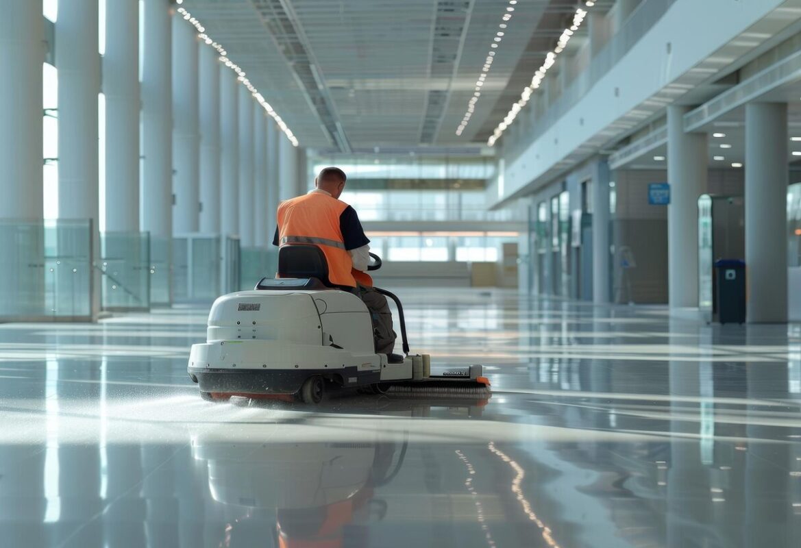 Rider Driven Floor Cleaning Machines